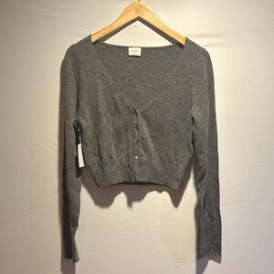 Wilfred Santorini Cardigan in Charcoal